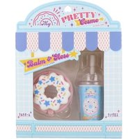 My Pretty Cosme - Donut Lip Balm & Drink Lip Gloss Set White Set von My Pretty Cosme