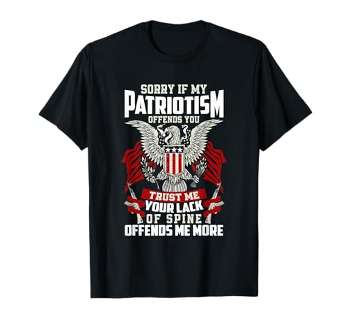 Amerikanische Flagge 4. Juli Männer Frauen Merica USA Patriotismus T-Shirt von My UglyT-Shirt Co