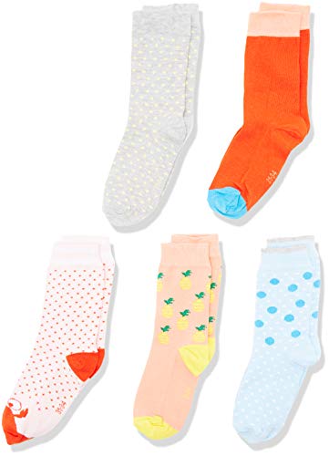 MyWay Kids Basic 10er Design Mix Rose Socken, Mehrfarbig 357), 31-34 (Herstellergröße: 31/34), Pack von My Way