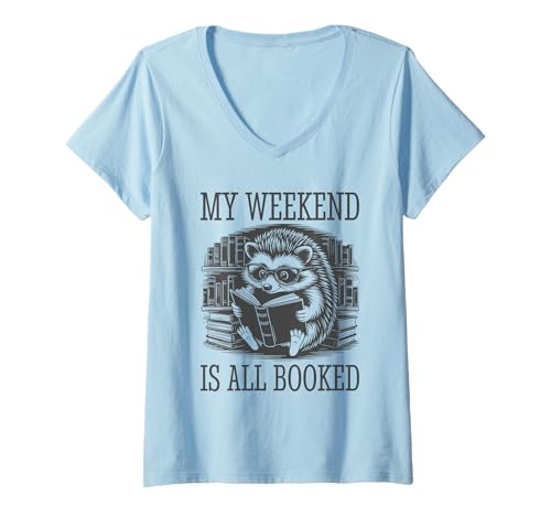 Damen My Weekend Is All Booked T-Shirt mit V-Ausschnitt Damen My Weekend Is All Booked T-Shirt mit V-Ausschnitt von My Weekend Is All Booked