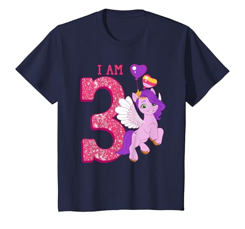 Kinder My Little Pony I Am 3 Sparkly Birthday With Pipp T-Shirt von My Little Pony