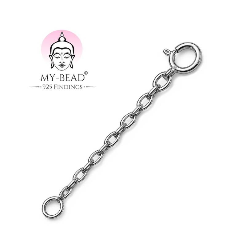 My-Bead Feine Verlängerungskette 925 Sterling Silber Für Halsketten Und Armbänder Sicherungskette Diy von MyBeadFindings