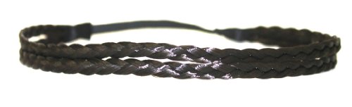 Geflochtenes Haarband doppelt bzw. 2-fach Zopf elastisches Haarband Haaraccessoire Haarteil Stirnband Extensions Kunsthaar in schwarz-braun von der Marke MyBeautyworld24 Geflochtenes Haarband doppelt bzw. 2-fach Zopf elastisches Haarband Haaraccessoire Haarteil Stirnband Extensions Kunsthaar in schwarz-braun von der Marke MyBeautyworld24 von MyBeautyworld24