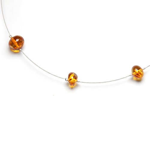 MyBernstein Bernstein Designer Bernstein Kette (Bernsteinschmuck 60021) von MyBernstein