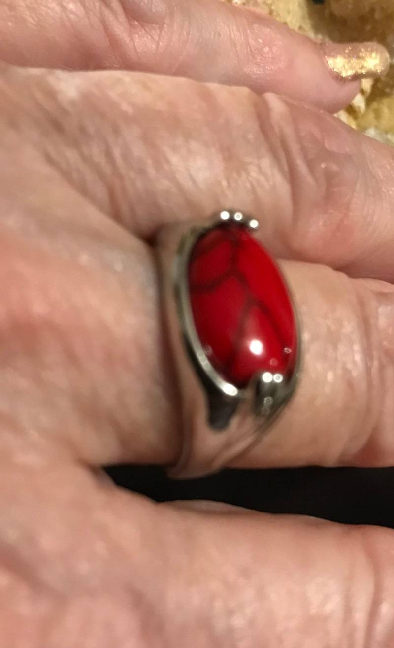 Edelstahlringe/Rote Ringe Größe 8 | Art.#er2 Edelstahlringe/Rote Ringe Größe 8 | Art.#er2 von MyBlingForYou