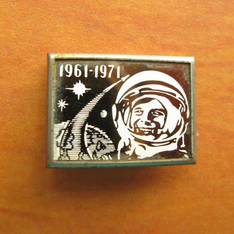 Vintage Gagarin Pin Udssr Kosmonaut Weltraum Sammlerstück von MyBootSale