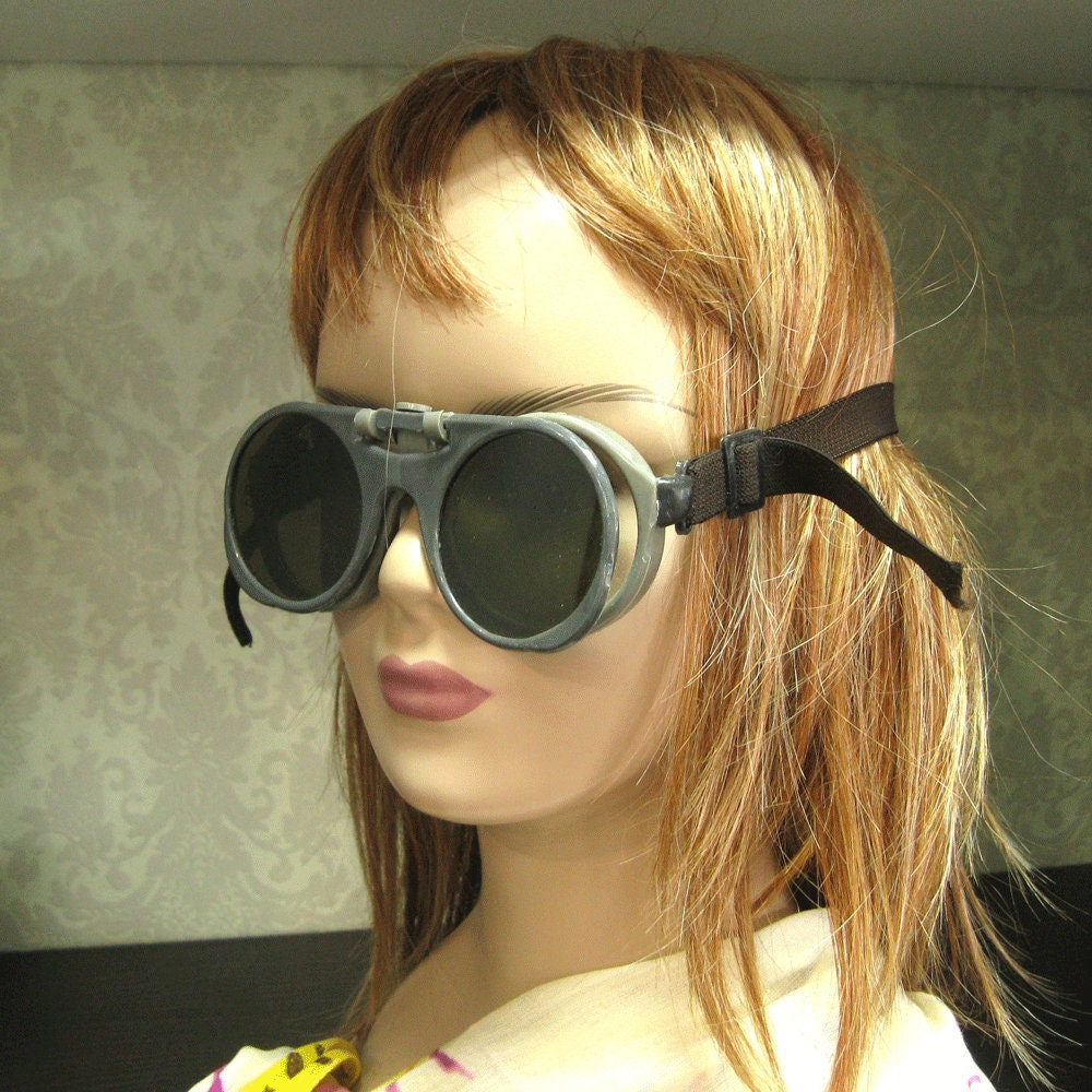 Vintage Udssr Brille Steampunk Flieger Schutzbrille von MyBootSale