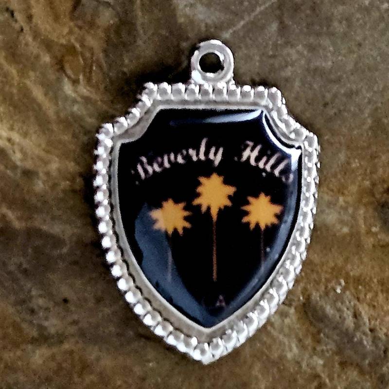 Charm - Vintage, Sterling Silber California Dreaming Souvenir Für Sie 90210 Charm - Vintage, Sterling Silber California Dreaming Souvenir Für Sie 90210 von MyCharmedLifeStudio