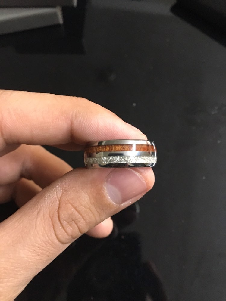 Meteorit Wolfram Band, Größen 7-13 + Halbe von MyChoiceStore2012