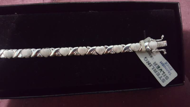 sterling Silber 925 7" Herzen N Xs Armband sterling Silber 925 7" Herzen N Xs Armband von MyCreations4U