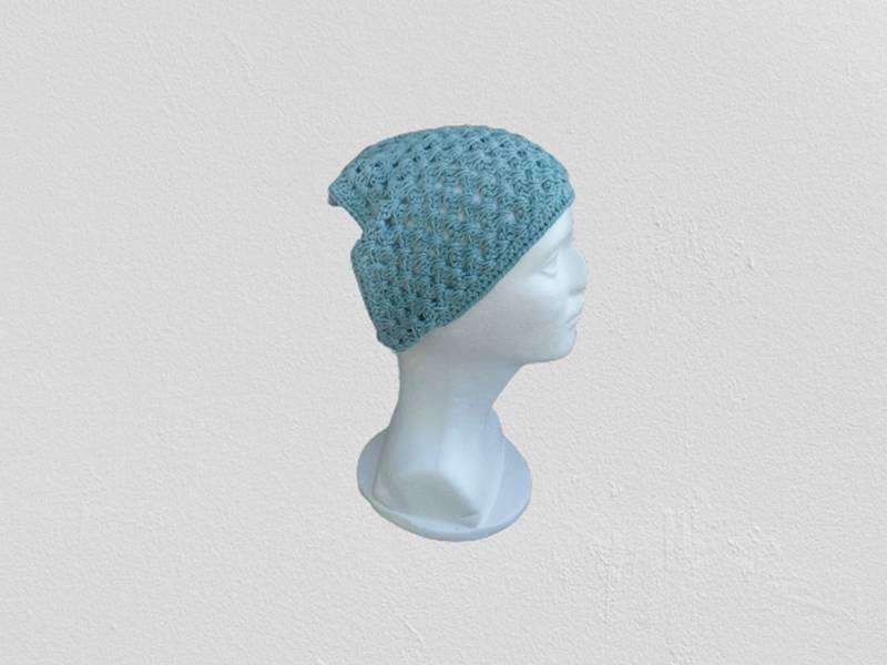 Gehäkelte Hippie Haarbandana, Haartuch, Kopftuch, Schal Modeaccessoire Für Modebewußte Frauen, Retro Gehäkeltes Kopftuch Im 70Er Jahre Stil von MyCrochetings