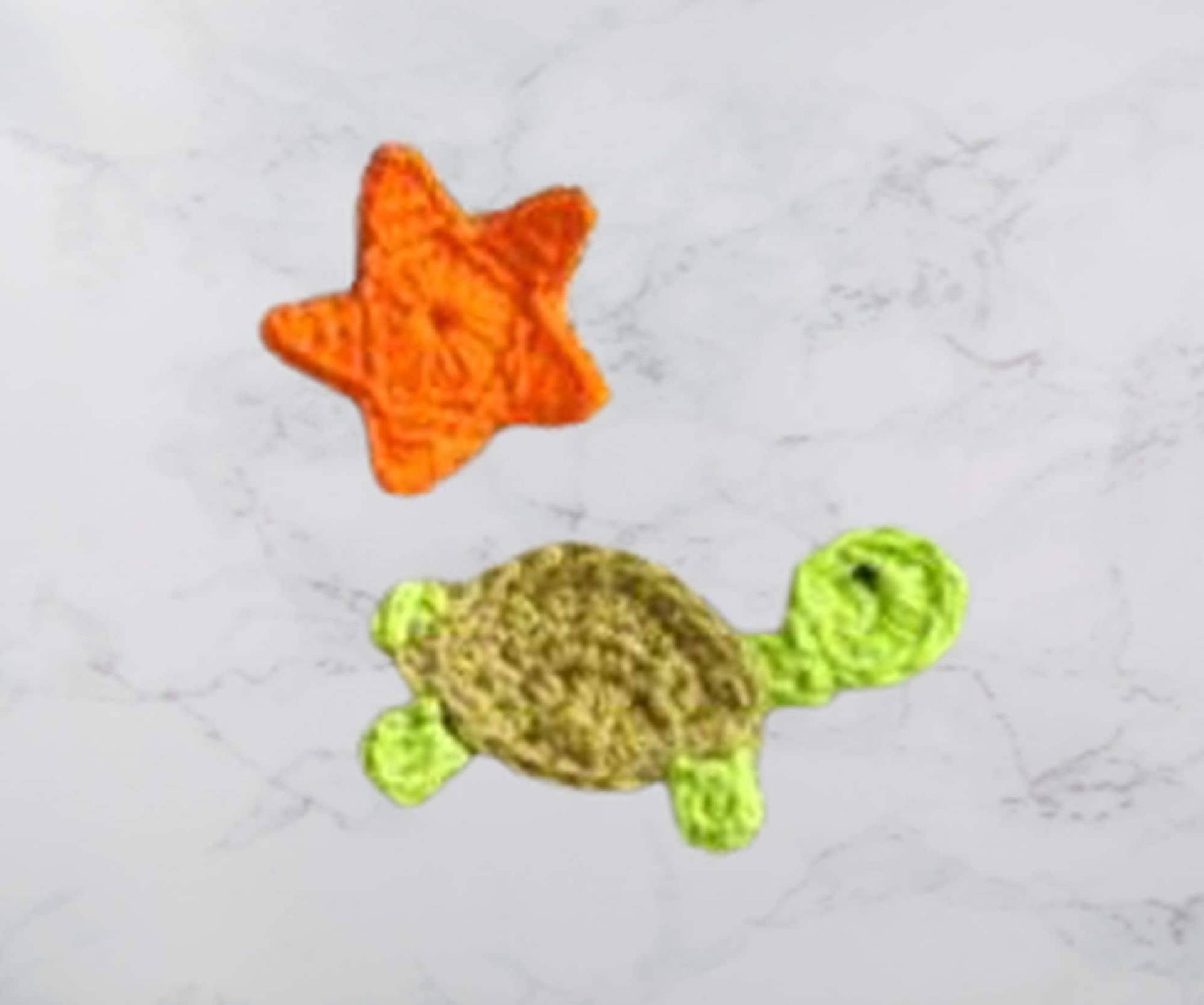 Schildkröte Applikation Häkeln Applikation, Motiv Verschönerung, Nähen Kartenmachen, Grüne von MyCrochetings