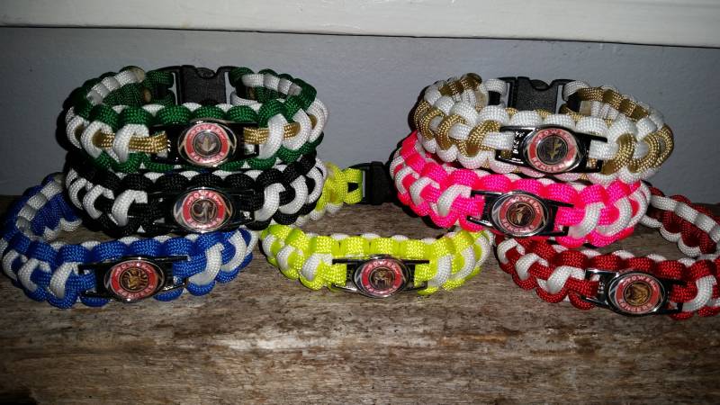 1 - Mighty Morphin Power Ranger 550 Paracord Armband Mmpr von MyCustomParacord