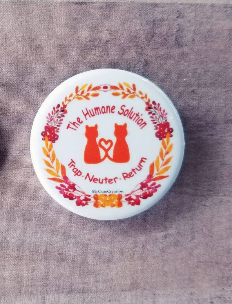 Trap, Neuter & Return | Tnr Pinback Button | Zum Verkauf Trap, Neuter & Return | Tnr Pinback Button | Zum Verkauf von MyCuteCreation