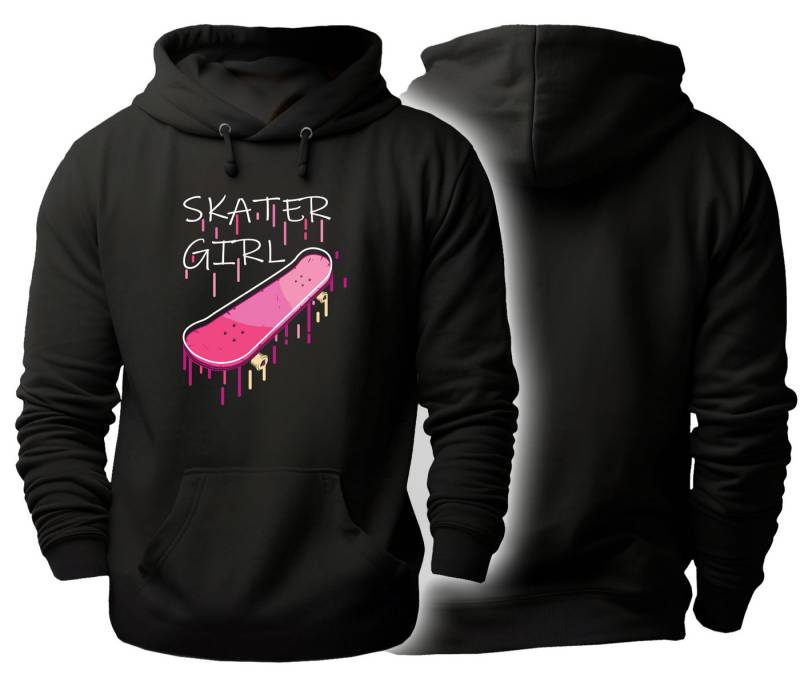 MyDesign24 Hoodie Damen Kapuzensweater - Skater Girl Skater Pullover i526 MyDesign24 Hoodie Damen Kapuzensweater - Skater Girl Skater Pullover i526 von MyDesign24