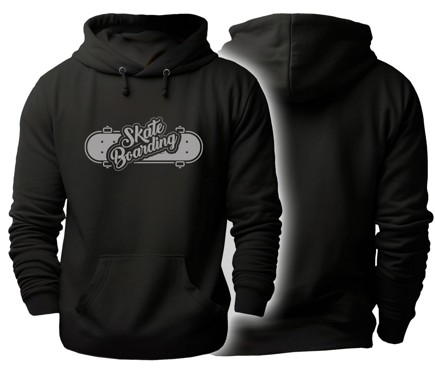 MyDesign24 Hoodie Herren und Damen - Skateboarding Skater Pulli i539 von MyDesign24
