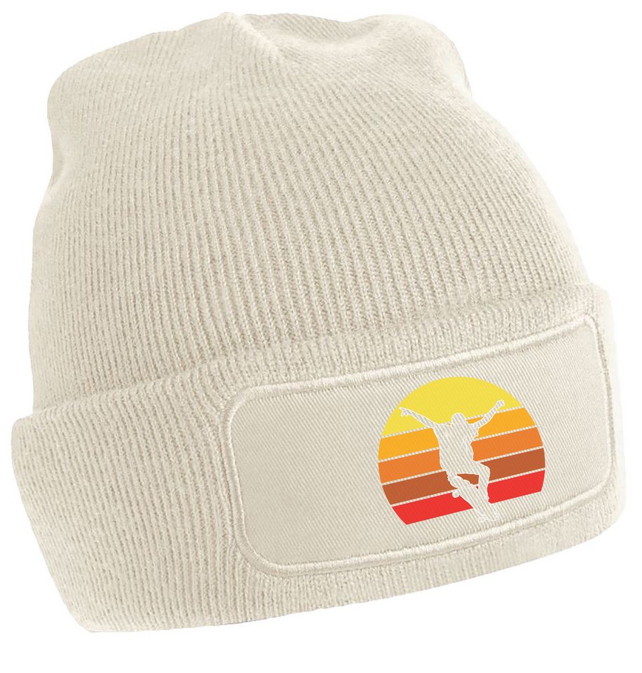 MyDesign24 Strickmütze - Beanie mit Skater Print Coole Skater Mütze i542 MyDesign24 Strickmütze - Beanie mit Skater Print Coole Skater Mütze i542 von MyDesign24