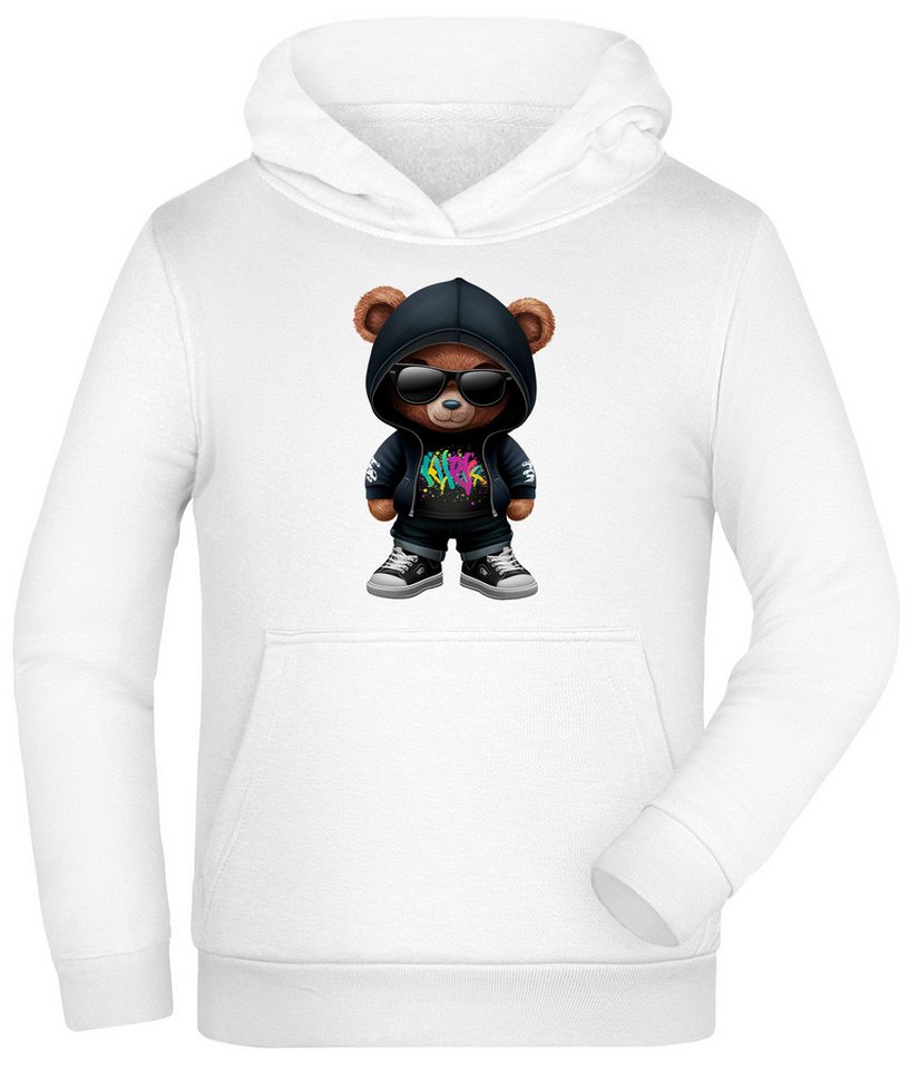 MyDesign24 Sweatshirt Kinder Hoodie - Kapuzenpulli mit Streetstyle Teddy Kapuzensweater cooler Hoodie i630 von MyDesign24