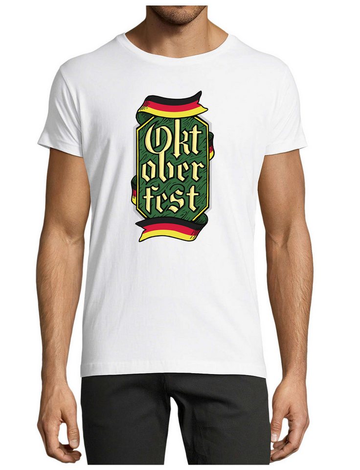 MyDesign24 T-Shirt Herren Party Shirt - Trinkshirt Oktoberfest T-Shirt Baumwollshirt mit Aufdruck Regular Fit, i323 von MyDesign24