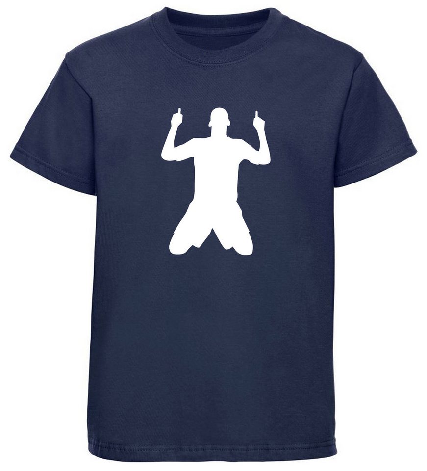 MyDesign24 T-Shirt Kinder Fussball Print Shirt - Jubelnder Fussballer Bedrucktes Fussball T-Shirt kurzarm i466 MyDesign24 T-Shirt Kinder Fussball Print Shirt - Jubelnder Fussballer Bedrucktes Fussball T-Shirt kurzarm i466 von MyDesign24
