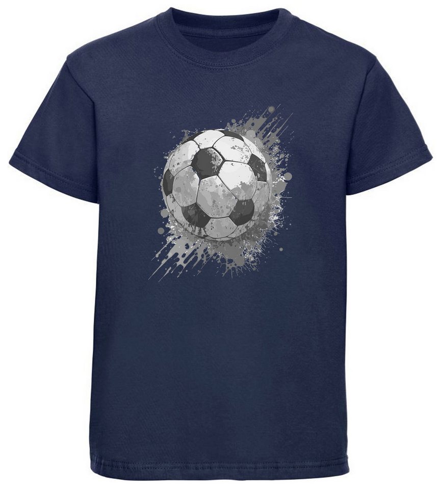 MyDesign24 T-Shirt Kinder Fussball Printshirt Bedrucktes Fussball T-Shirt kurzarm i480 MyDesign24 T-Shirt Kinder Fussball Printshirt Bedrucktes Fussball T-Shirt kurzarm i480 von MyDesign24