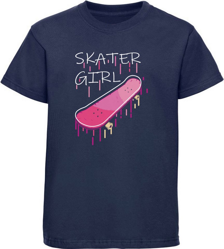 MyDesign24 T-Shirt Mädchen Print Shirt Skateboard mit Skater Girl Print Bedrucktes Kinder Skateboard T-Shirt i526 MyDesign24 T-Shirt Mädchen Print Shirt Skateboard mit Skater Girl Print Bedrucktes Kinder Skateboard T-Shirt i526 von MyDesign24