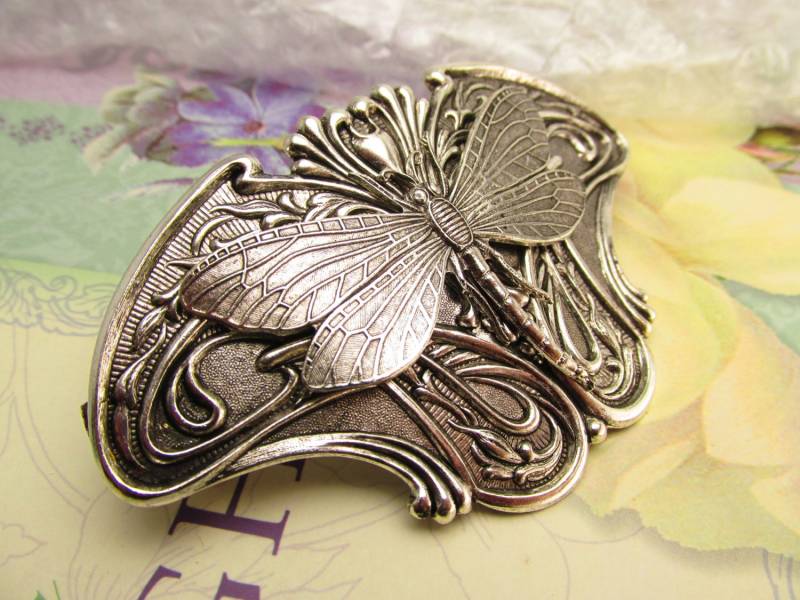 Libellen Haarspange Im Art Deco Stil Silberfarben Wunderschöne Von Myelegantthings Libellen Haarspange Im Art Deco Stil Silberfarben Wunderschöne Von Myelegantthings von MyElegantThings