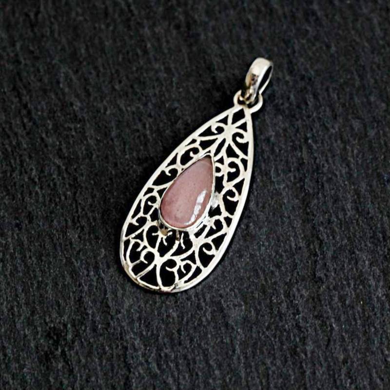 Rosenquarz Silber Offener Arbeit Anhänger, Halbedelstein, Einzigartiges Geschenk Für Sie, Herzchakra Öffnung, Schutz Gute Energie Vibrationsstein Rosenquarz Silber Offener Arbeit Anhänger, Halbedelstein, Einzigartiges Geschenk Für Sie, Herzchakra Öffnung, Schutz Gute Energie Vibrationsstein von MyEthnicVillage