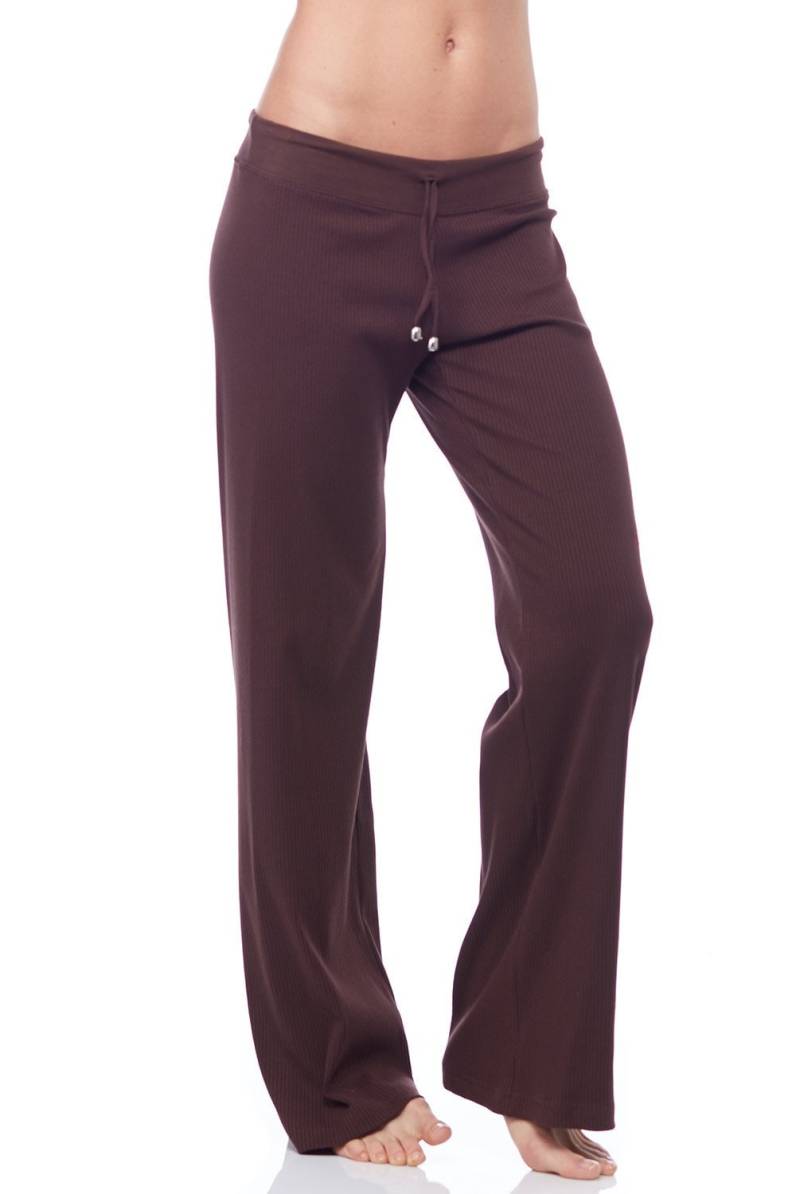 Gerippte Kordelzug Hose Mit Flachem Bund Allday Wear Travel Pant Casual Workout Relaxed von MyFavoritePants