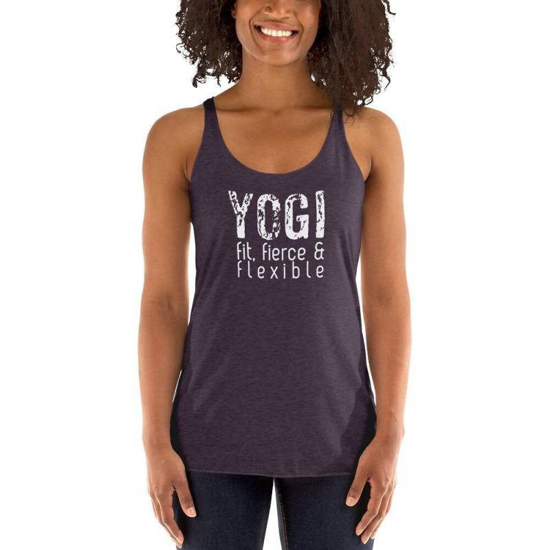 Yoga Tops Yogi Fit Fierce Flexibles Motivations Lifestyle Gym Shirt Für Frauen Yoga Tops Yogi Fit Fierce Flexibles Motivations Lifestyle Gym Shirt Für Frauen von MyFullBloomLife