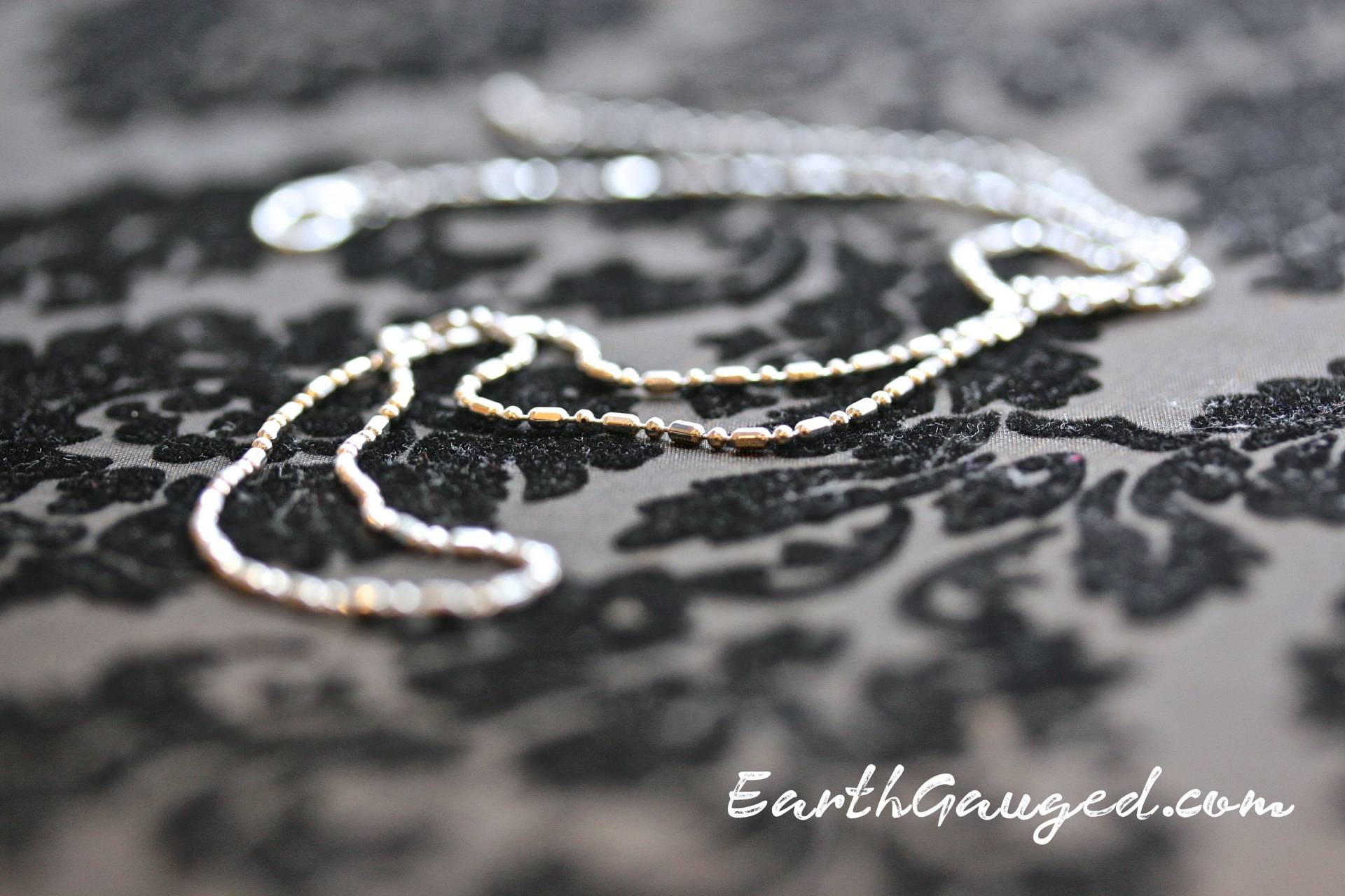 1 Mm Kugelkette Aus Silber-Farbenem Metall Für Tribute Anhänger Als Schmuck von MyFurAngelMemorials