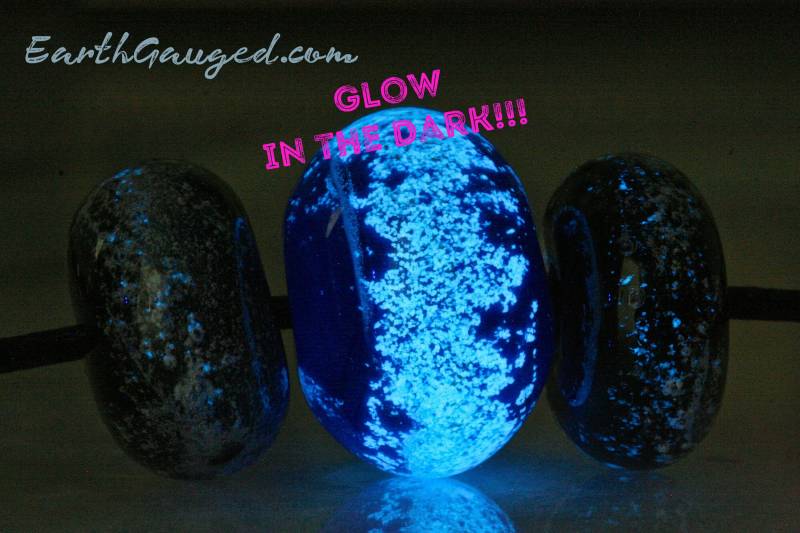 Füge Deinem Glasstück Blaues Glow in Der Dunkelheit Hinzu Tribut, Gedenkstätte, Anhänger, Geliebte von MyFurAngelMemorials