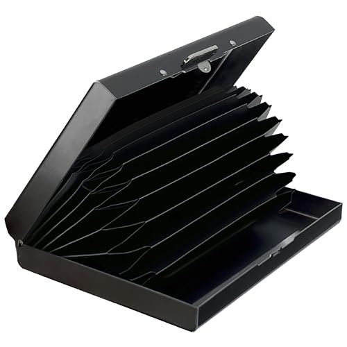 MyGadget Kartenetui Aluminium Geldbörse - RFID & NFC Schutz für 10 EC-Karten | Kreditkarten - Kreditkartenetui Slim Wallet für Damen, Herren - Schwarz MyGadget Kartenetui Aluminium Geldbörse - RFID & NFC Schutz für 10 EC-Karten | Kreditkarten - Kreditkartenetui Slim Wallet für Damen, Herren - Schwarz von MyGadget