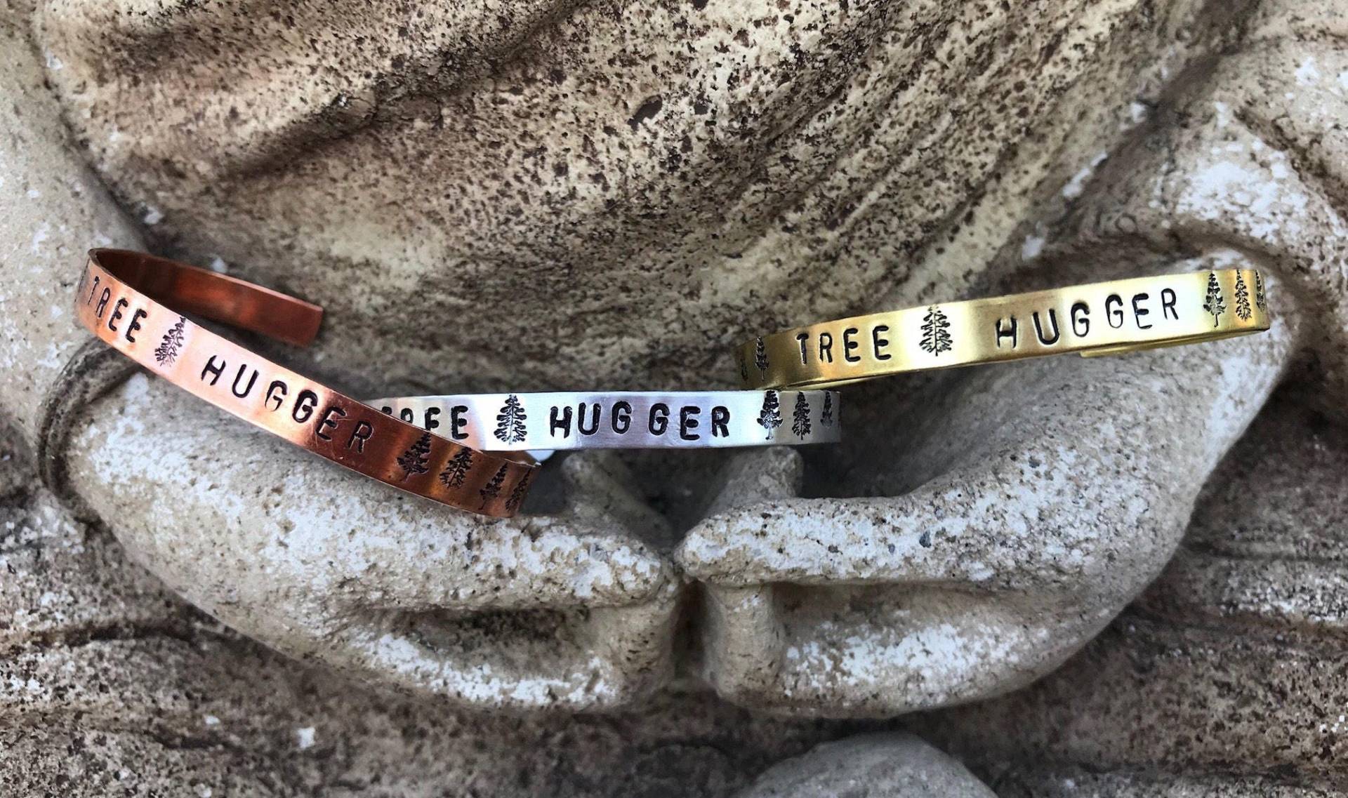 Baum Hugger Manschette Armband von MyGoodVibes