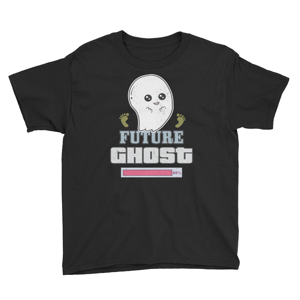 Future Ghost Lustiges Halloween Jugend Kurzarm Shirt Future Ghost Lustiges Halloween Jugend Kurzarm Shirt von MyGreatTees