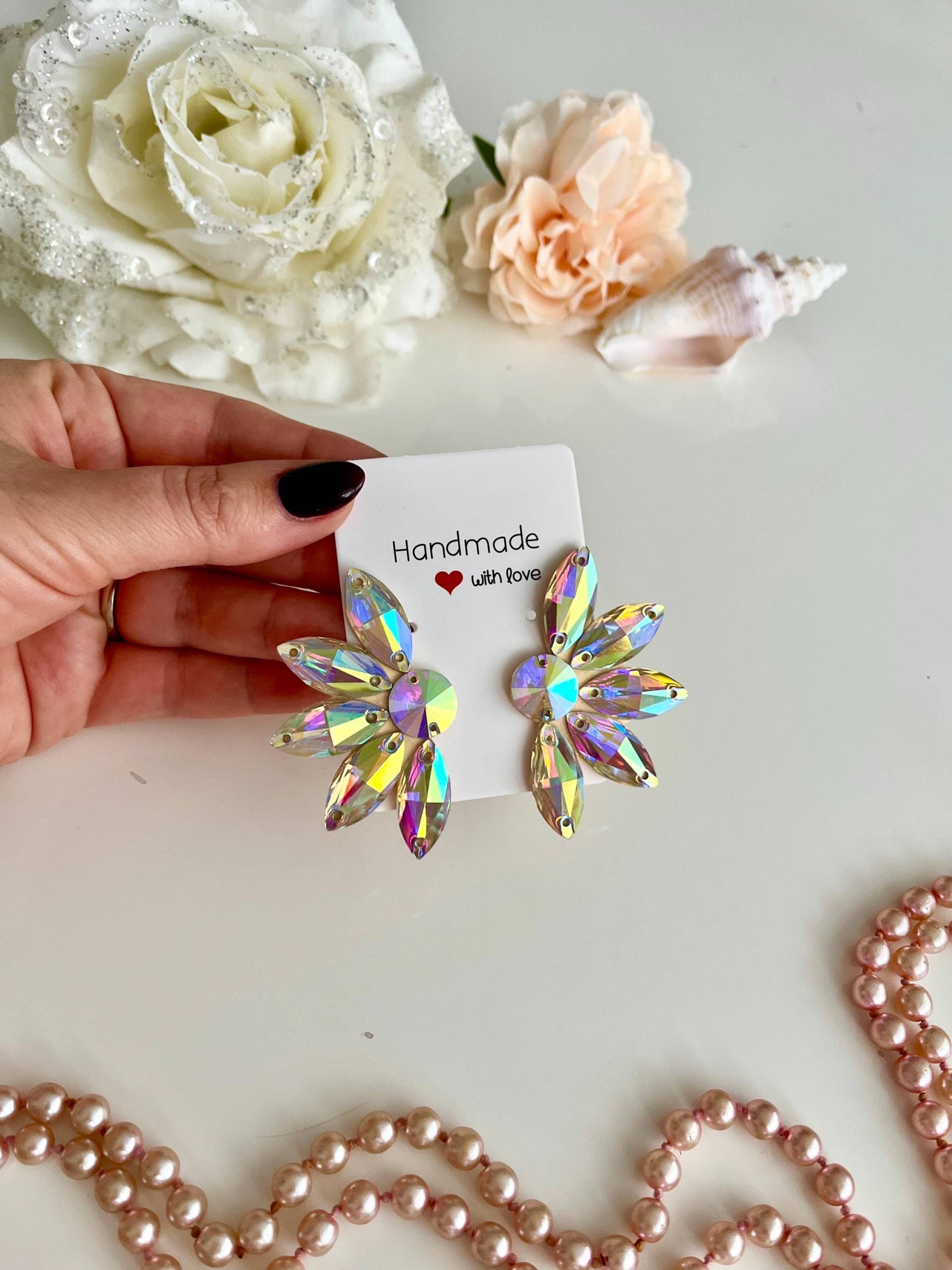 Halskette Ohrringe Ballroom Latein Tanzzubehör Schmuck Strass Tanzen Kostüm Wettbewerb Halskette Ohrringe Ballroom Latein Tanzzubehör Schmuck Strass Tanzen Kostüm Wettbewerb von MyHairpieceByLenka