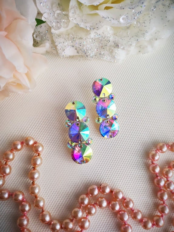 Halskette Ohrringe Ballroom Latein Tanzzubehör Schmuck Strass Tanzen Kostüm Wettbewerb Halskette Ohrringe Ballroom Latein Tanzzubehör Schmuck Strass Tanzen Kostüm Wettbewerb von MyHairpieceByLenka