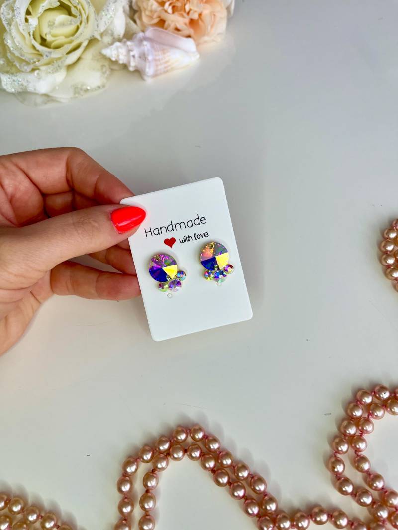 Halskette Ohrringe Ballroom Latein Tanzzubehör Schmuck Strass Tanzen Kostüm Wettbewerb von MyHairpieceByLenka