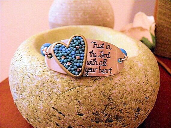 Vertrauen in Lord Türkis Armband von MyJoyfulSomethings