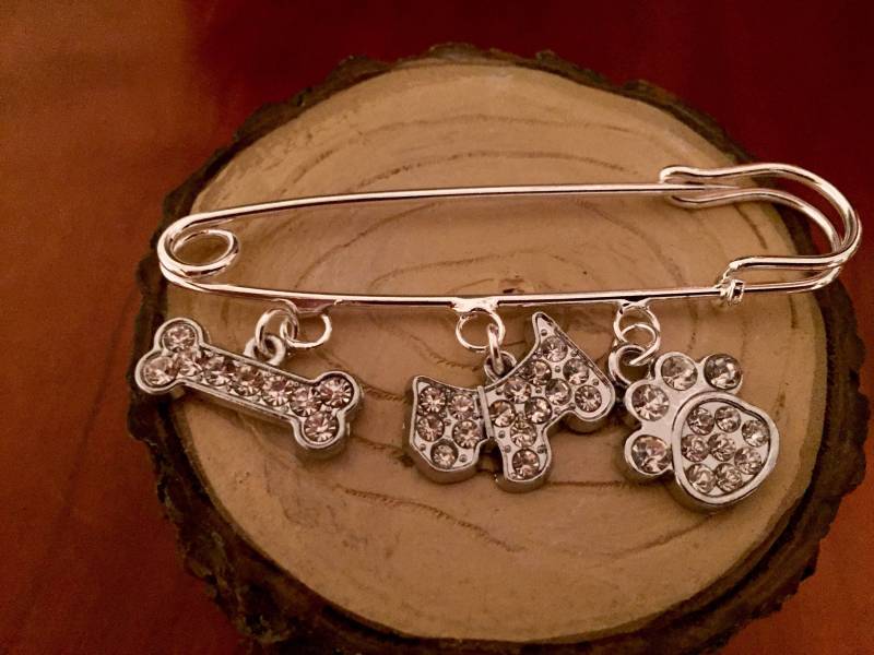 Westie Brosche von MyJoyfulSomethings