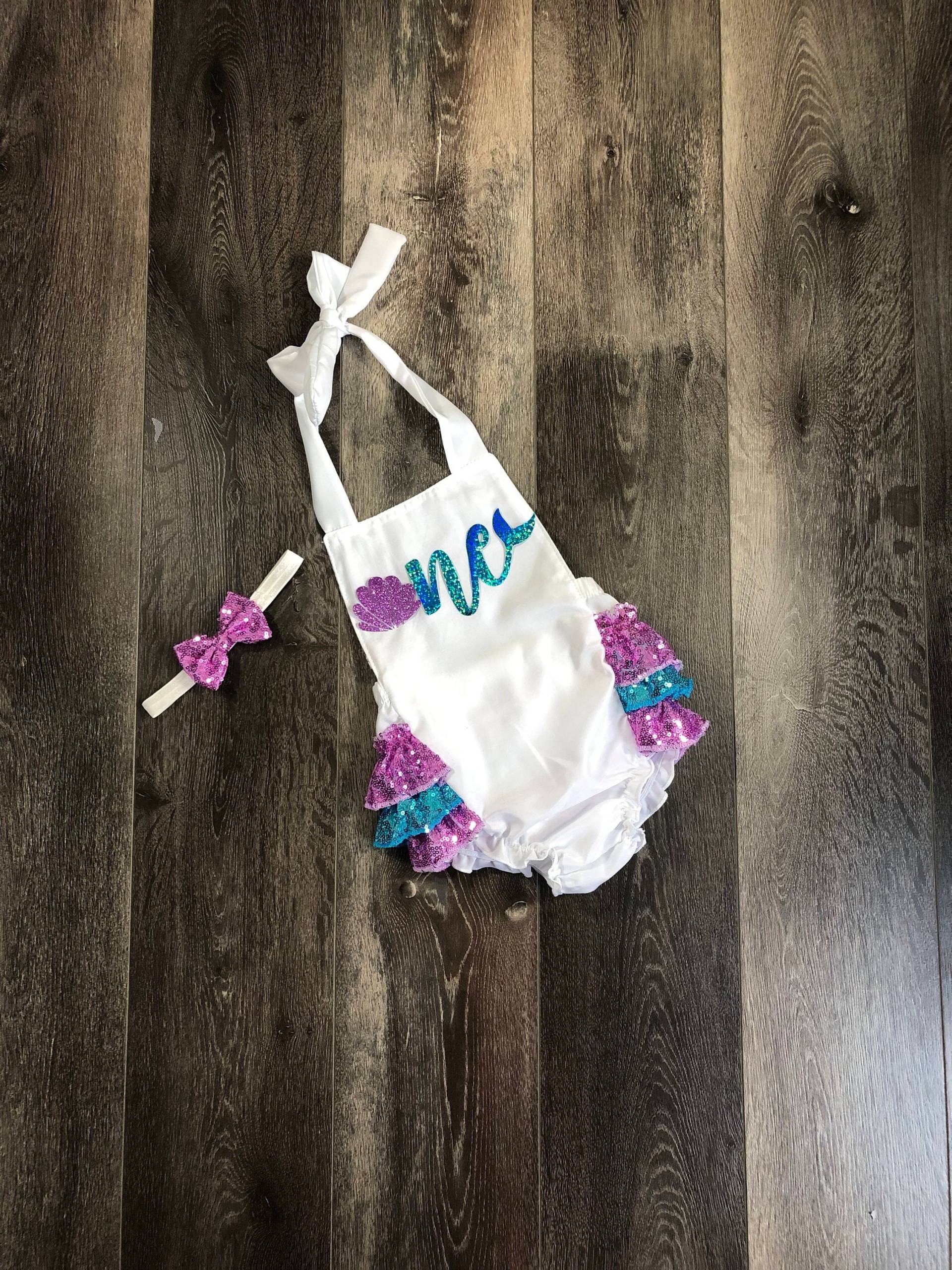 1st Geburtstag Meerjungfrau Outfit, Outfit von MyLiLPeanutDesigns