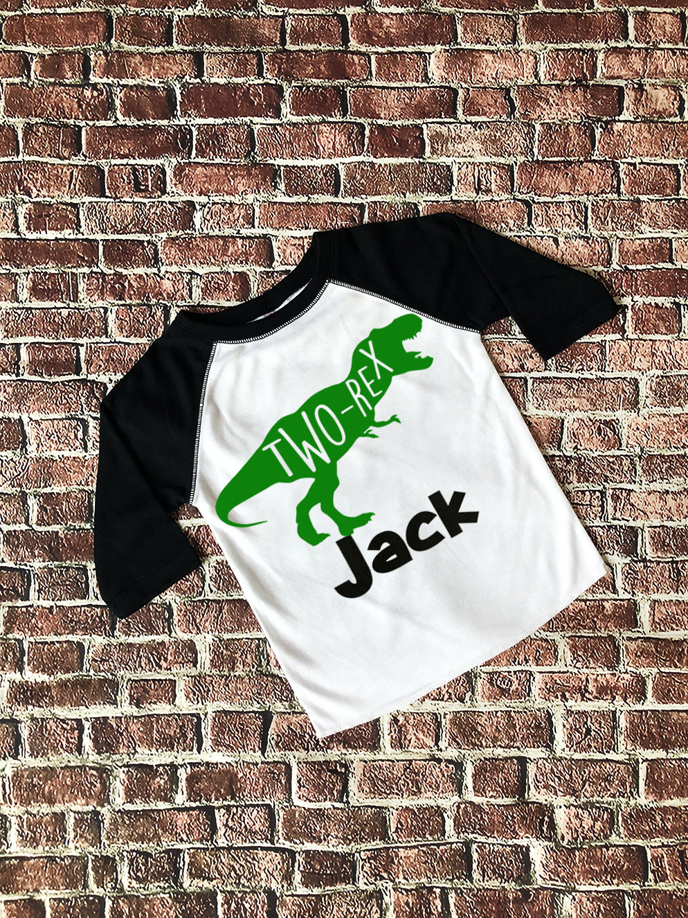 Jungs 2. Geburtstagsshirt, T-Rex Dinosaurier Zwei-Rex Thema Geburtstag, Zweiasaurus Geburtstagsshirt von MyLiLPeanutDesigns