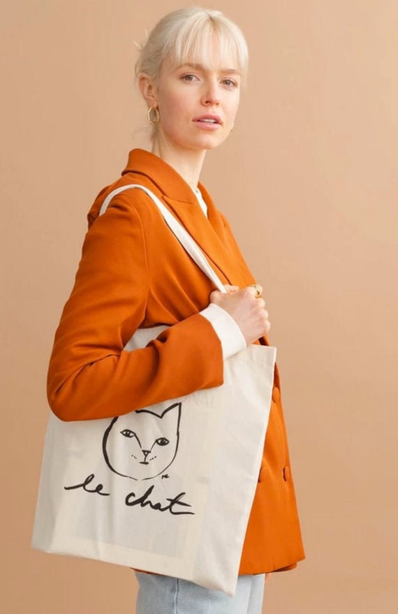 Le Chat Tragetasche von MyLittleBelleville