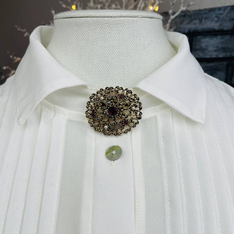 Schöne Statement Filigrane Vintage Signierte | С J Brosche von MyLuckyBead
