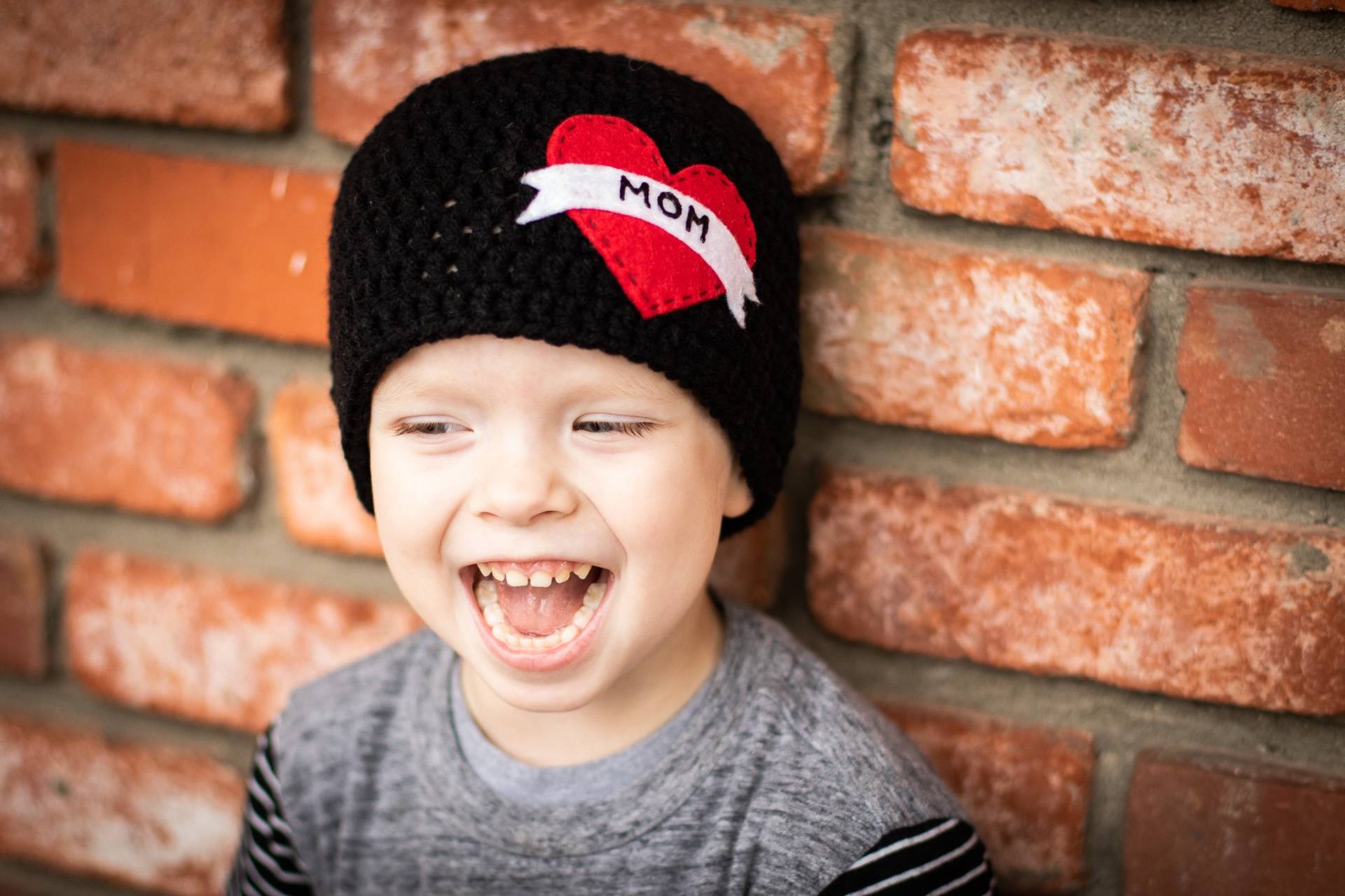 Liebe, Mama Hut, Mädchen, Jungen, Baby, Kinder Winterkleidung von MyMaggpie