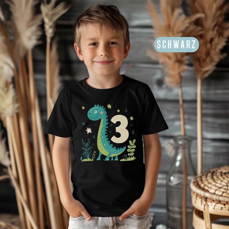 Geburtstag Shirt Dino T-Shirt Junge 3Jahre Geschenk Mädchen 3 Jahre Birthday von MyMaisieFabrik