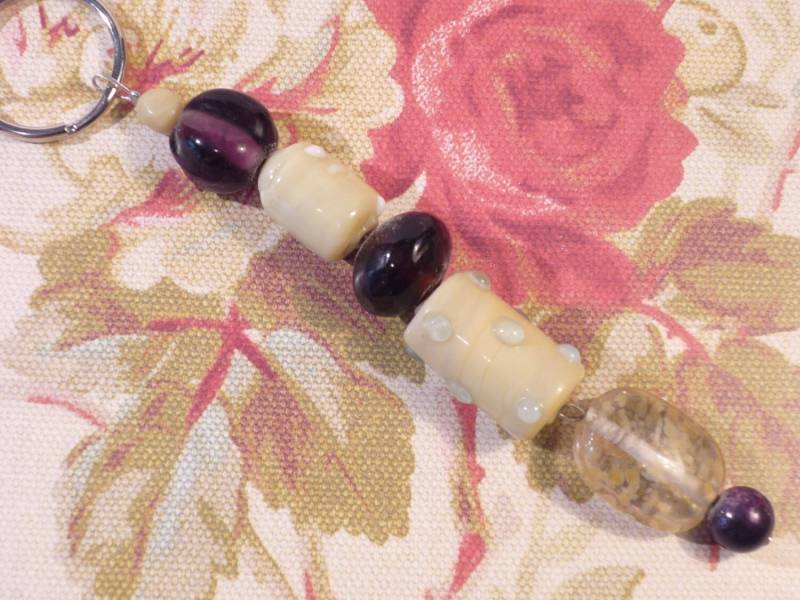 Ooak Perlen Schlüsselanhänger Ooak Perlen Schlüsselanhänger von MyMimziesWhimzies
