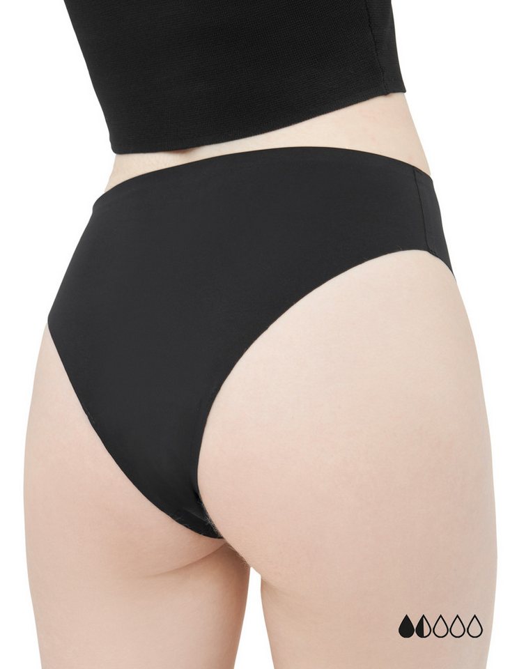 MyMonthlys Inkontinenzslip Periodenunterwäsche EMMY Brazilian 1er schwarz leichte Blutung MyMonthlys Inkontinenzslip Periodenunterwäsche EMMY Brazilian 1er schwarz leichte Blutung von MyMonthlys