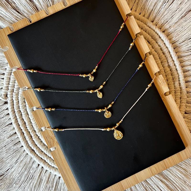 Makramee Kette in Vielen Farben von MyPamade