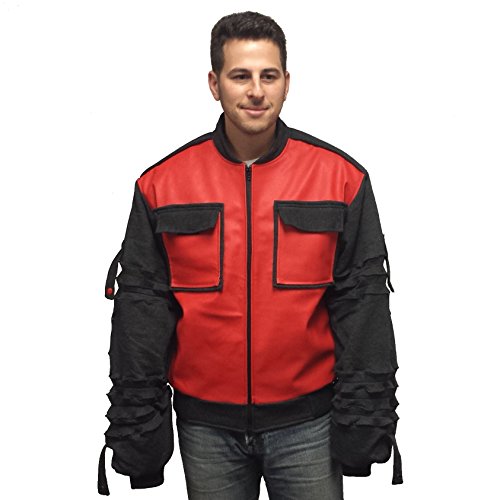 MyPartyShirt Marty McFly Jr. Jacket With Adjustable Sleeves-Adult 2XL von MyPartyShirt